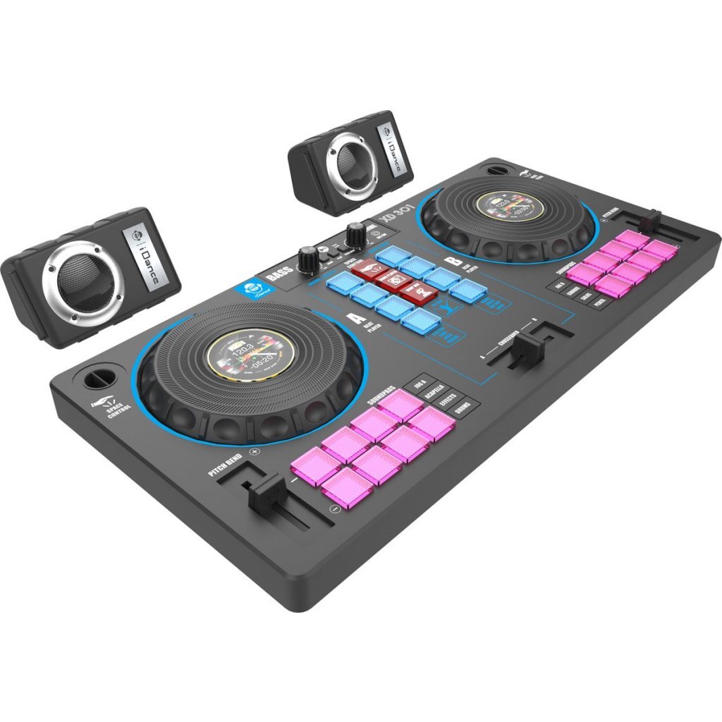 Idance Idance XD 301 DJ Mixer with 2 speakers