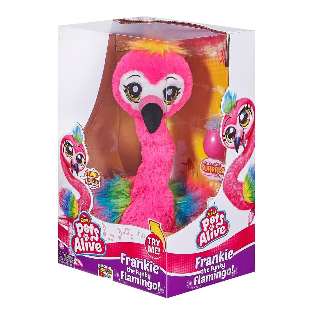 Zuru pets alive dancing flamingo franky + sound