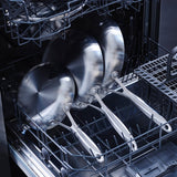 Greenpan geneva wokpan 28 cm rvs zwart