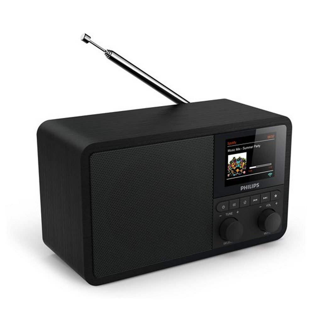 Philips tAPR802 12 DAB+ Internet Radio Black