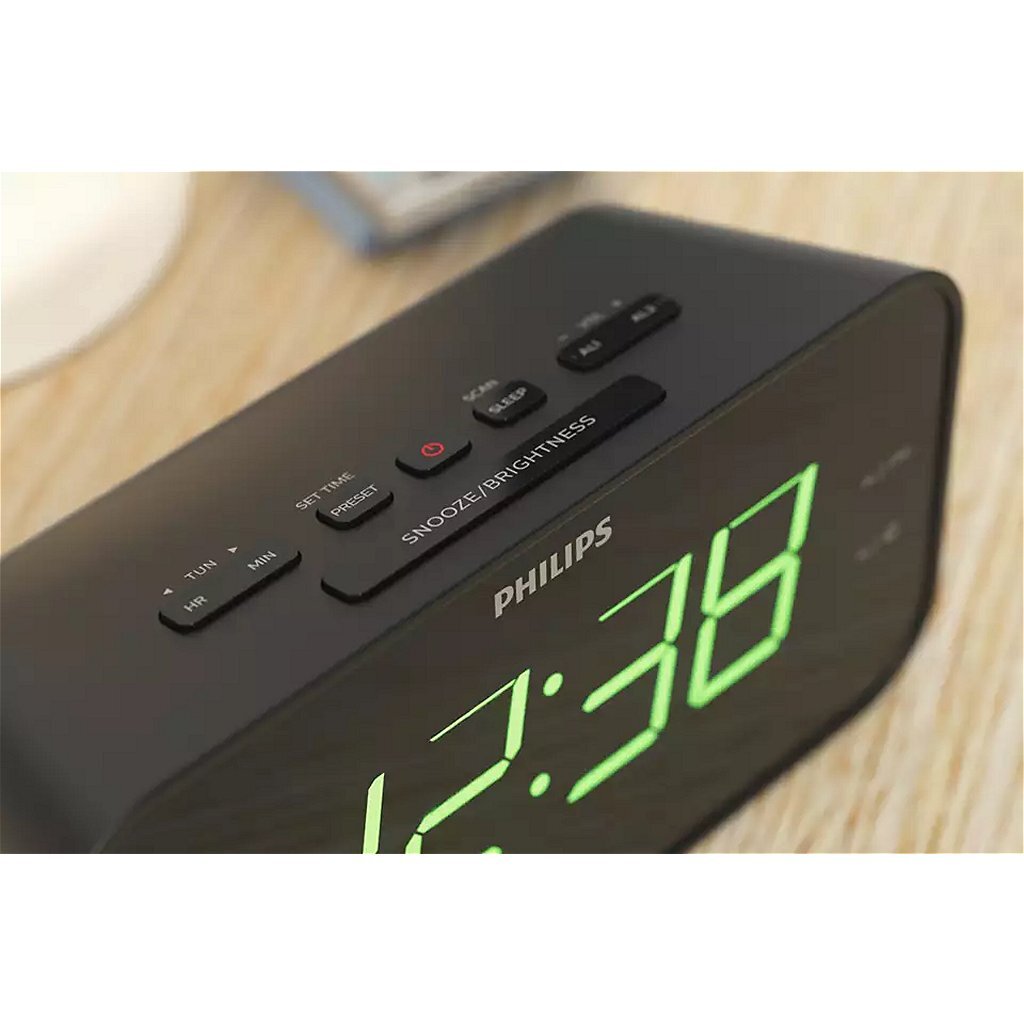 Philips Tar3306 12 klokradio nero
