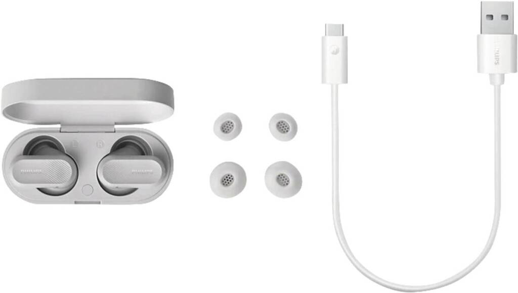 Philips tat3509wt true wireless in-ear bluetooth oortje wit