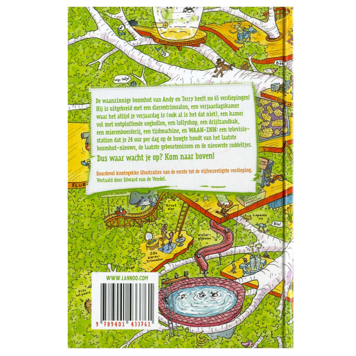 Centralny dom książki, niesamowity 65-piętrowy domek na drzewie