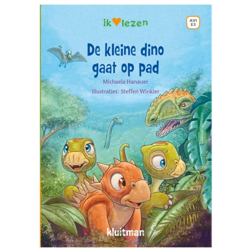 Uitgeverij kluitman de kleine dino gaat op pad avi e3