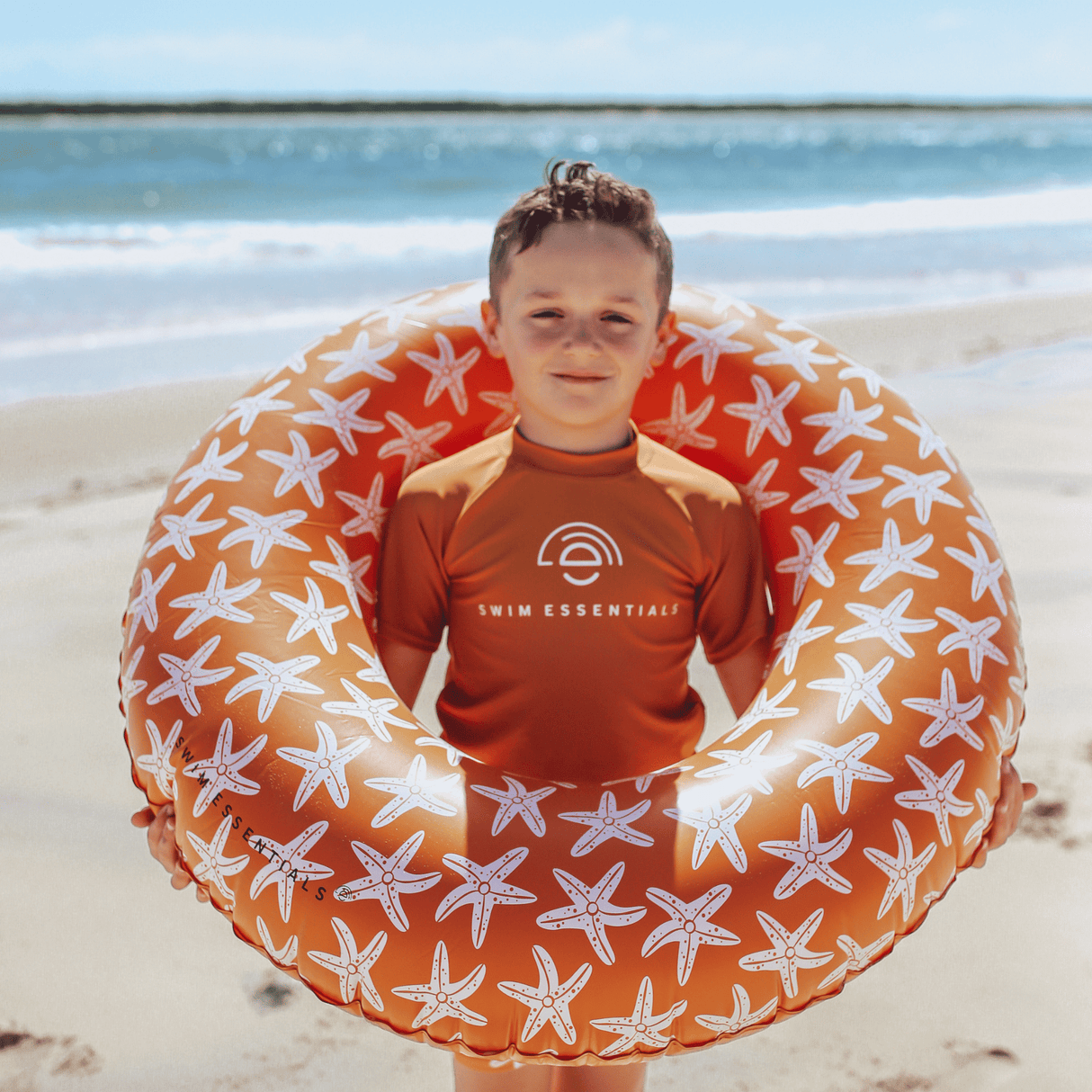 Seastar | Orange Swim Tape Ø 90 cm