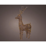 Lumineo rendier led wicker outdoor 24x60x104cm