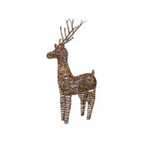 Lumineo rendier led wicker outdoor 24x60x104cm