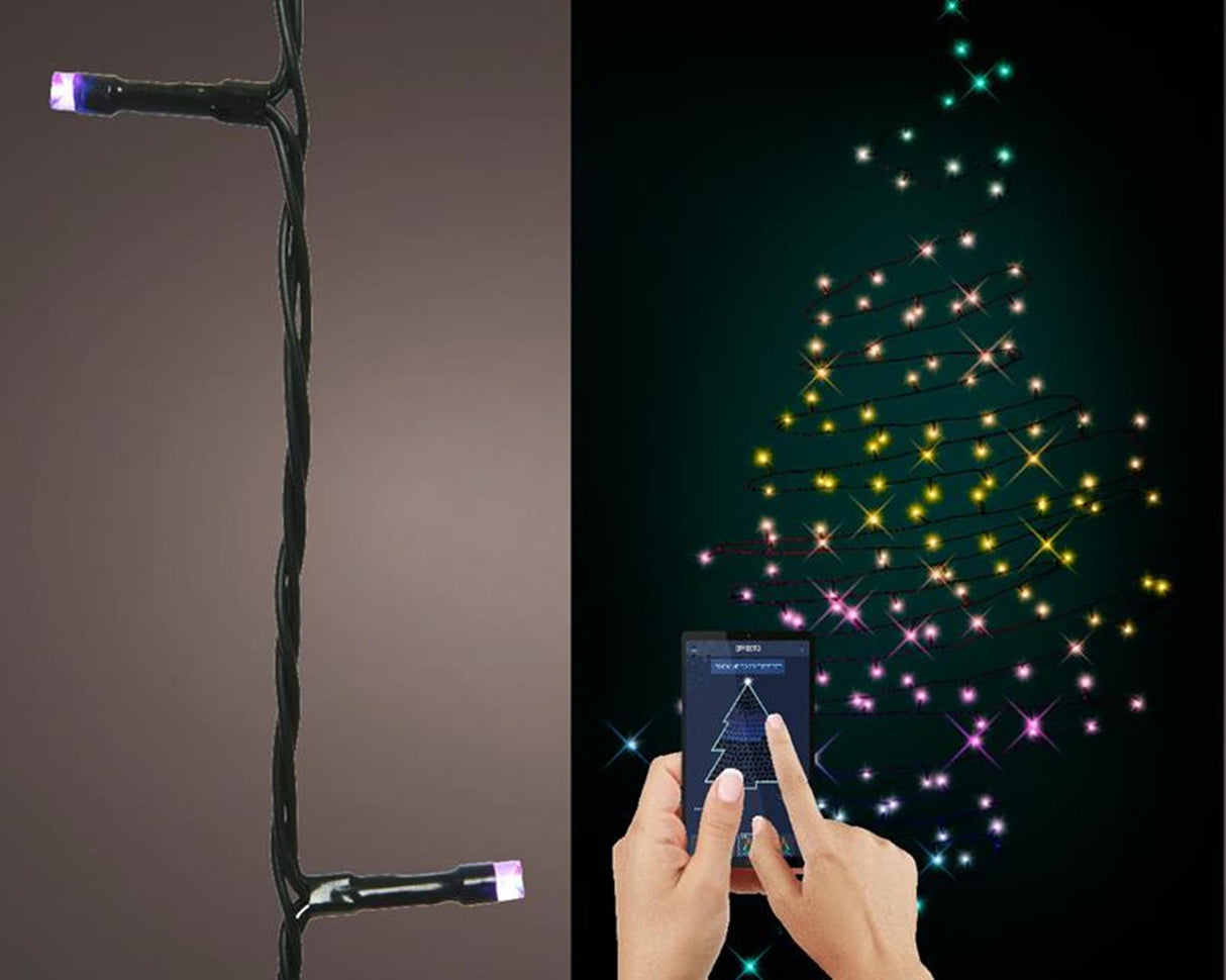 Lumineo kerstverlichting app-control 50 led