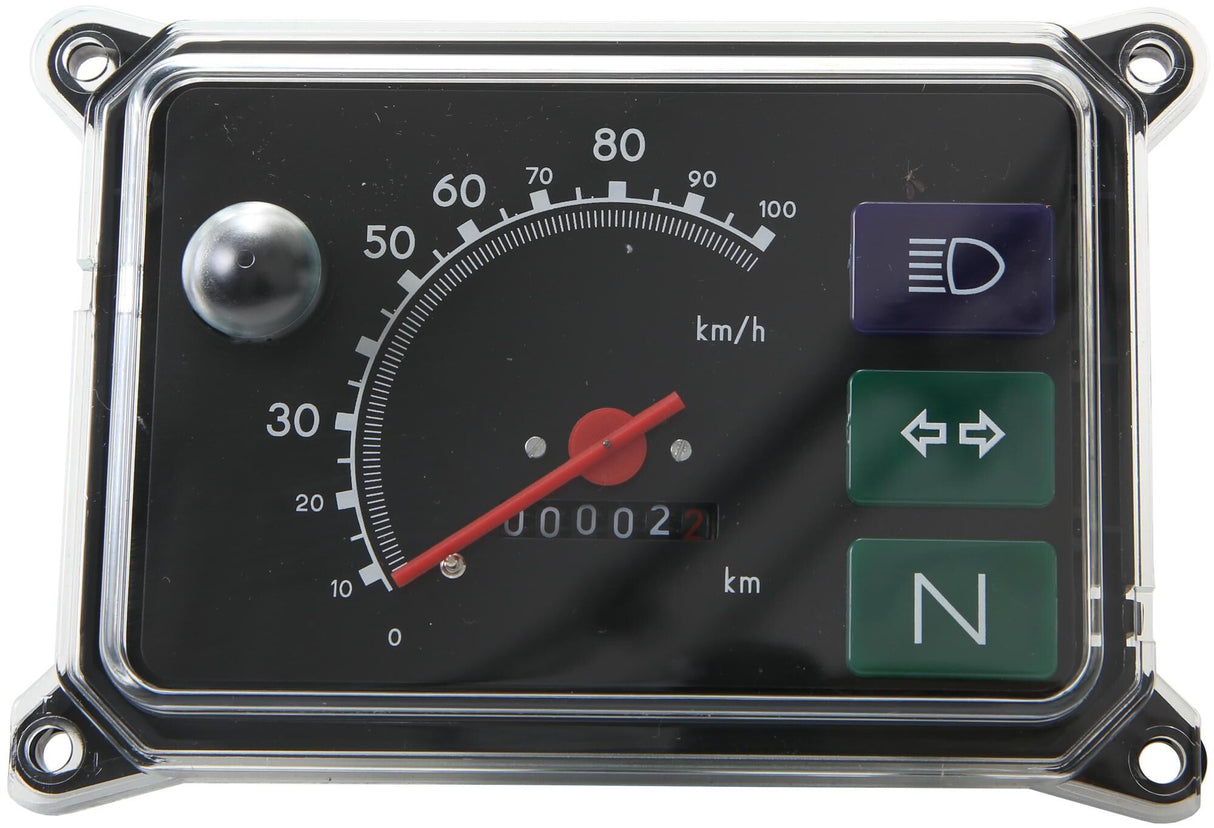 Snelheidsmeter speedometer sr50/80 with lamp a. controlll.