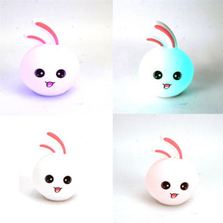 Connessione USB scolorita della luce notturna