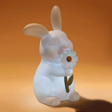 Mały holenderski królik lampy