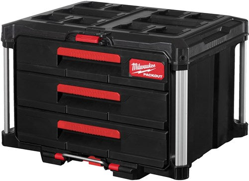 Milwaukee Packout toolbox | with 3 drawers - 4932472130
