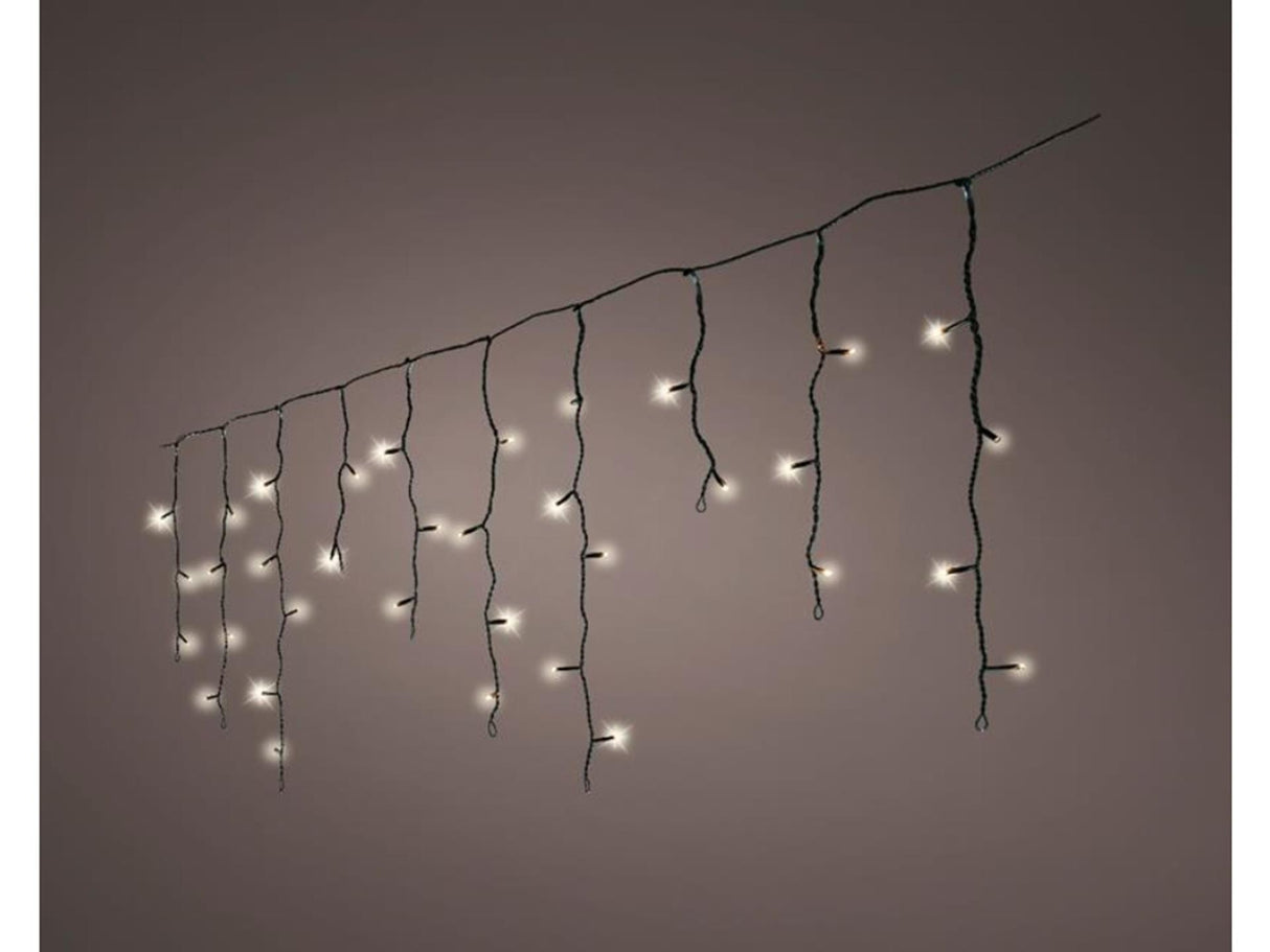 Lumineo icicle lights 11 mtr warm white 259l
