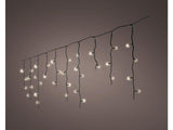 Lumineo icicle lights 11 mtr warm white 259l