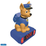 Alarm clock Radio Paw Patrol 3D with light and sound effect