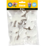 Creativ Company fabric animal keychain, 5 pcs.