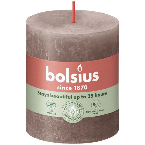 Bolschius Bolschius stelle blénkt 4 st rustiktic 80x68 mm Rustic Taupe