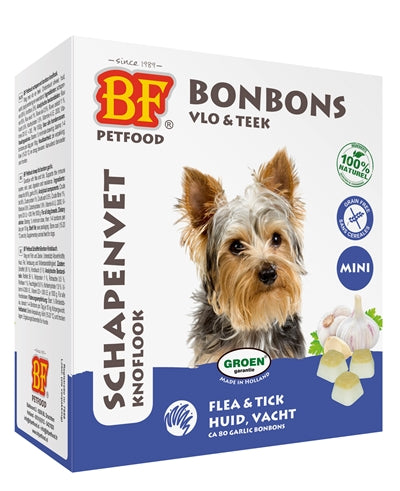 Biofood owce weterynarz mini bonbons czosnek