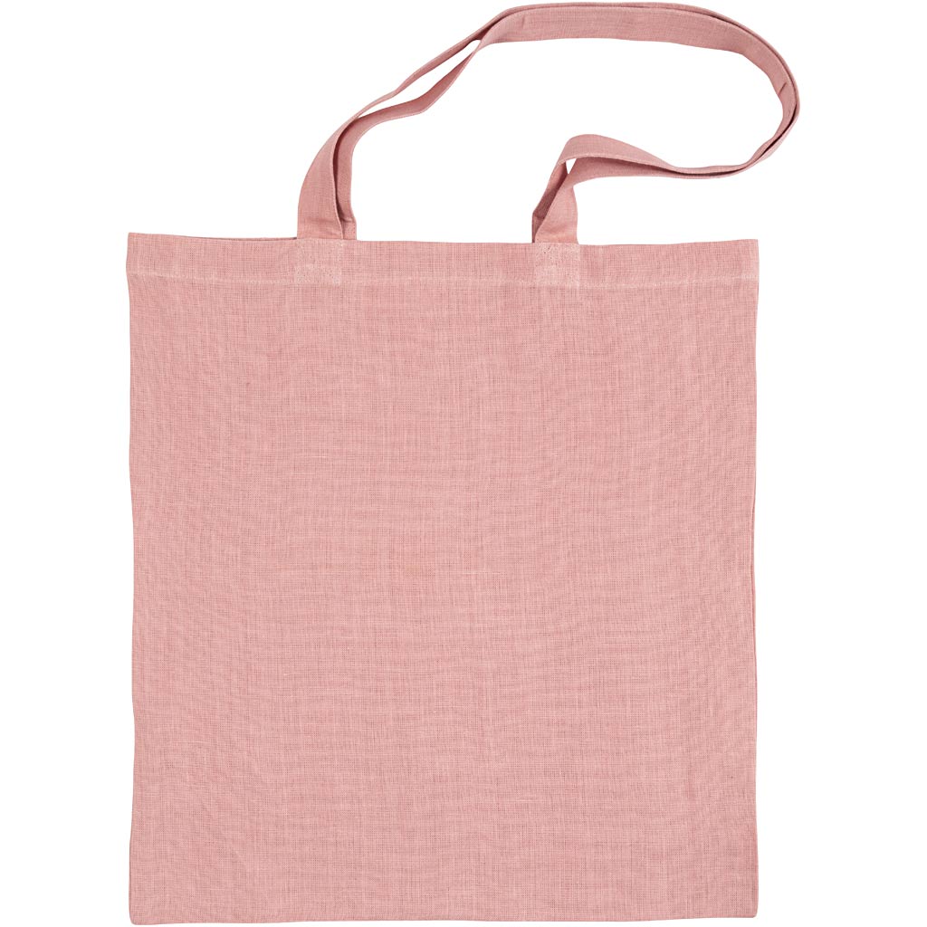 Creative Company Carrying Bag Cotton Pink, 38x42cm