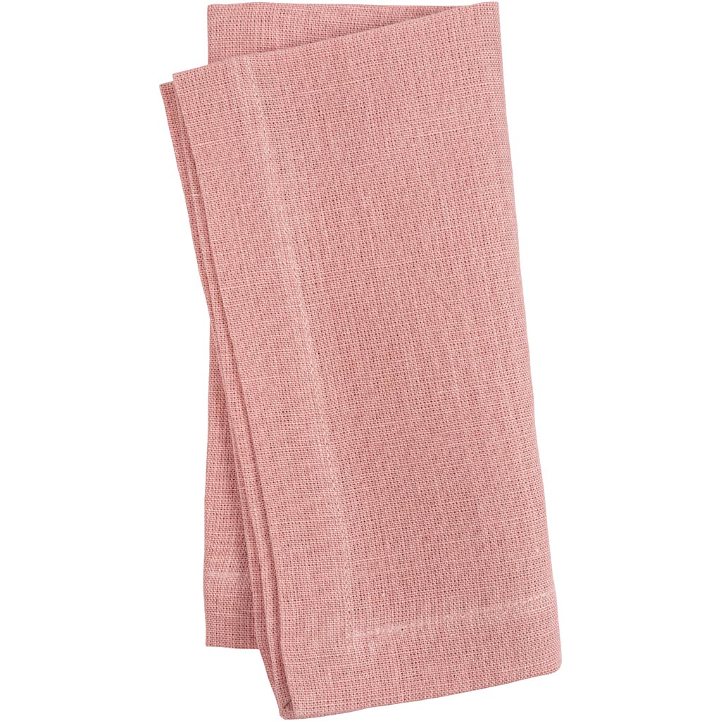 Creativ Company fabric napkin pink, 42x42cm
