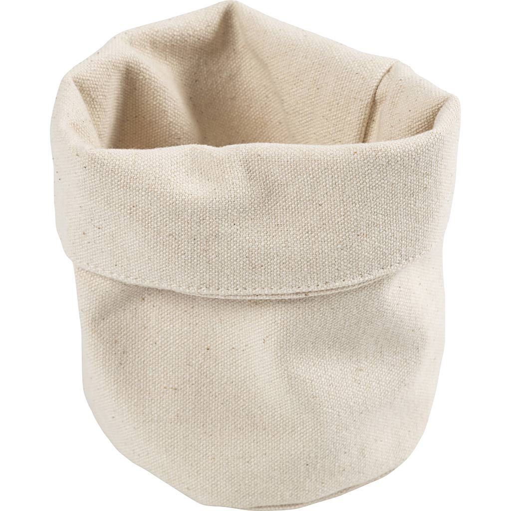 Creativ company stoffen manden, h: 14,5 cm, d 9 cm, 385 gr, licht naturel, 2 stuk 1 doos