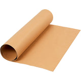 Faux kožený papír světle hnědá, 1mtr.