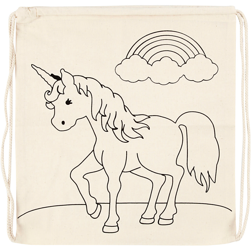 Creativ Company - Creativ Company - Gym bag unicorn 37x40 cm