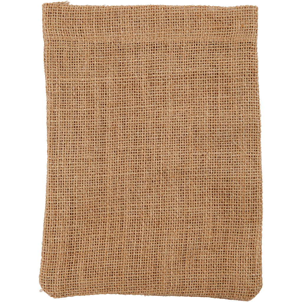 Creativ company bag, size 15x20 cm, 275 g, brown, 4 pieces in a box