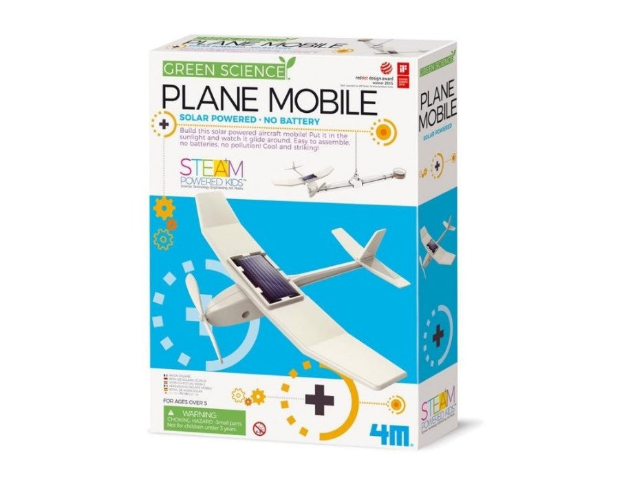4M Kidzlabs Kitingspakket -Solar Plane Mobile