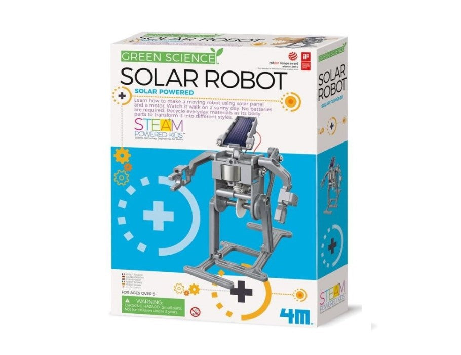4M Kidzlabs Green Science Solar energy robot