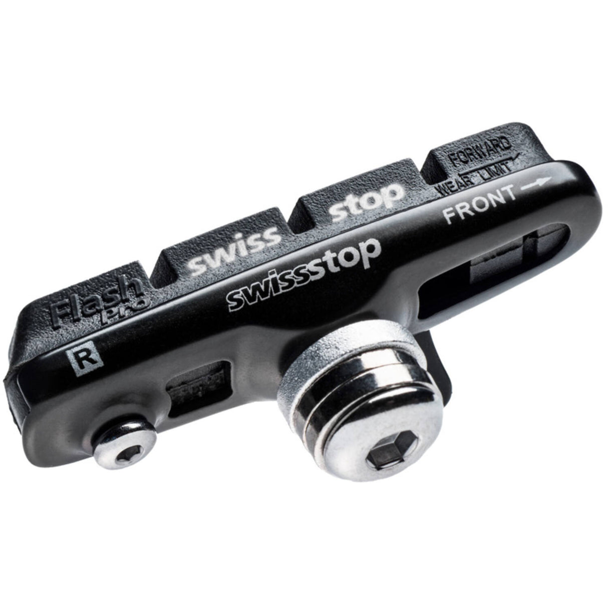 SwissStop - brake block set Full Flash Pro Original Black - Shim Sram
