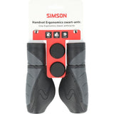 Simson handvatten ergonomics zwart-antraciet