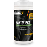 Bike7 - Pot de limpieza rápida con 70 toallitas que incluyen tela de limpieza de microfibras