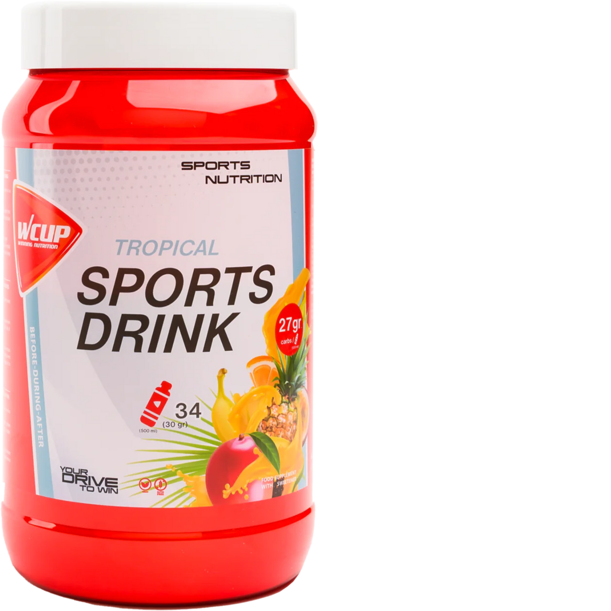 Wcup - sports drink tropical 1020 gram