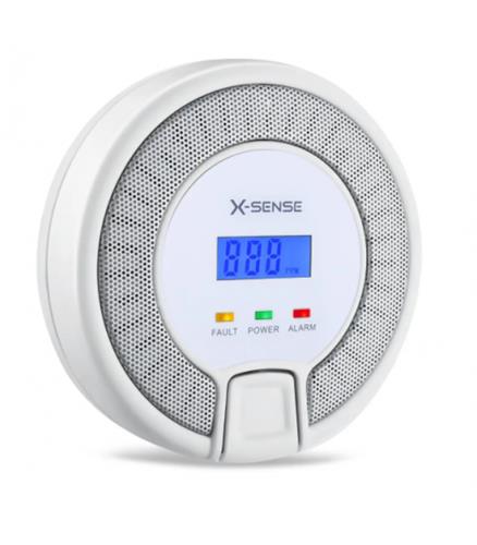 Kodetektor X-sense s displejem včetně baterií