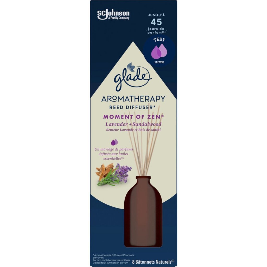 Aner Marken Glade Aromatherapie Moment oder zen parfallend Lavendes Sandalwood 8 ml