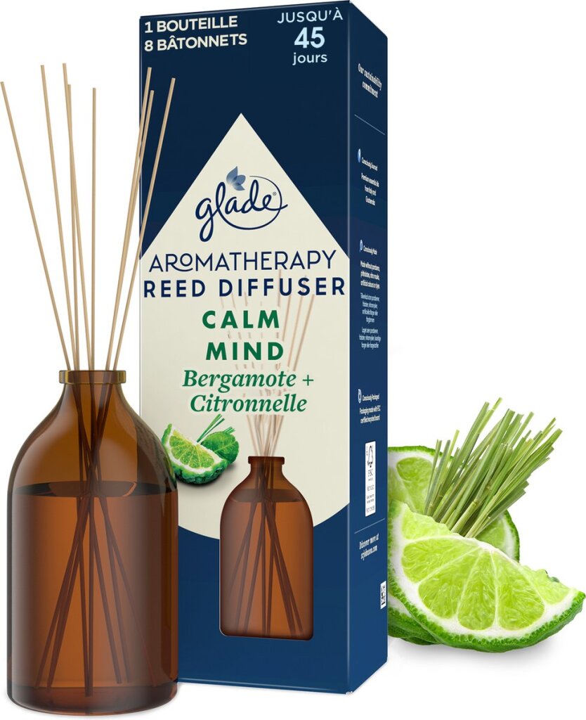 Různé glade aromaterapie klidná mysl vůně holí 80 ml