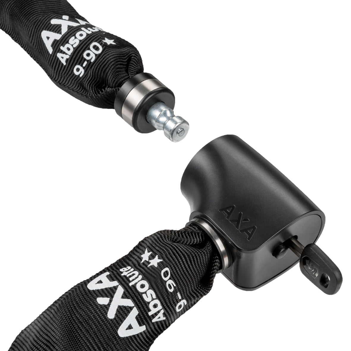 Řetězový zámek absolutní 9-90 Art-2 Black