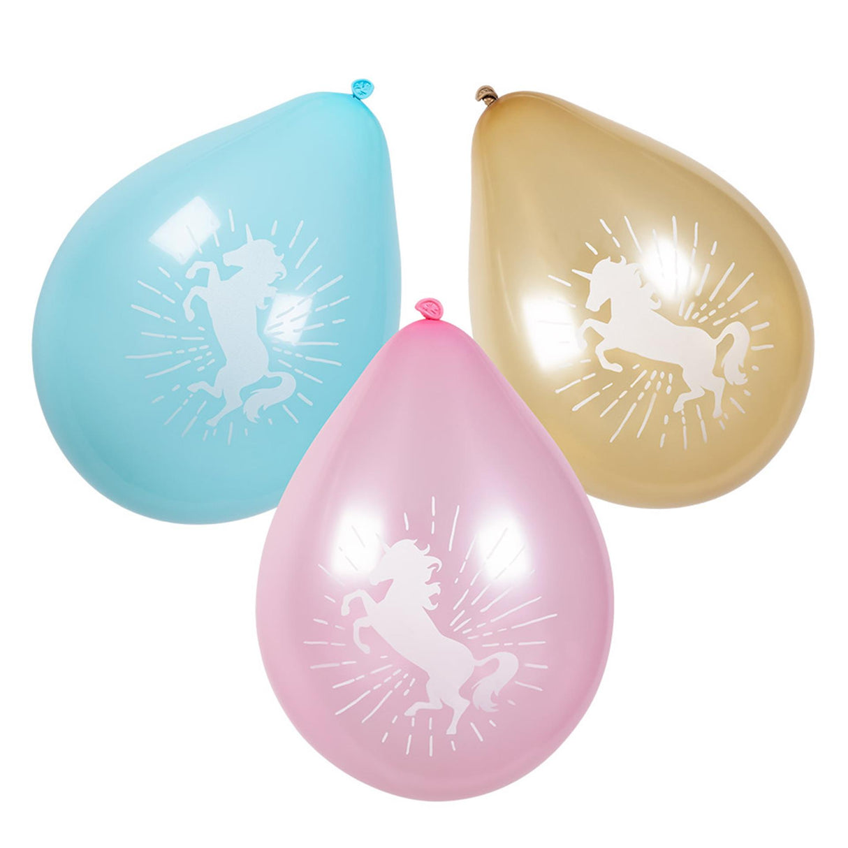 Boland ballonnen unicorn set a 6 stuks ø25cm