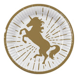 Boland papieren bordjes unicorn set a 10 ø23cm