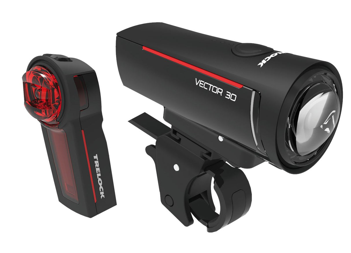 Juego de iluminación TRELOCK LS 300 I-GO VECT Gold Set