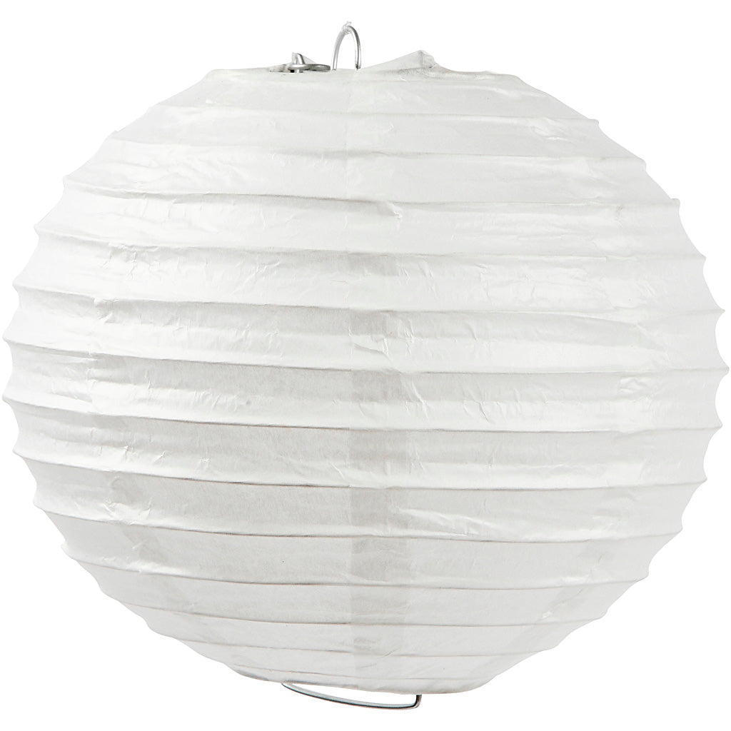 Rice paper lamp white, 35 cm