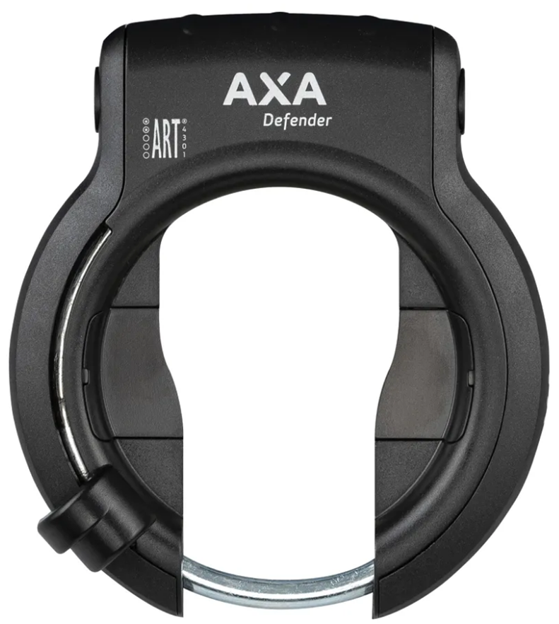 AXA Defender FrameSlot, 12 úrovní zabezpečení, Art 2 hvězdy, flexibilní montáž, matná černá