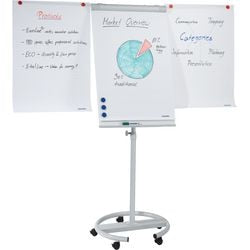 Flip chart Franken pro mobile plus fc24r grey