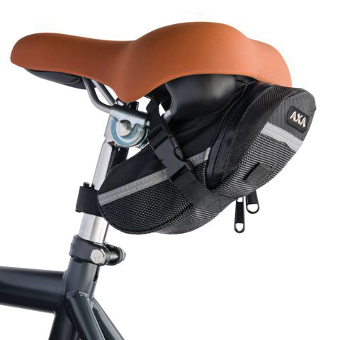 AXA XXL Black Ring Lock + Saddle Sacc + Ulc100 Colar