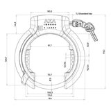 Ringtlot Axa imenso x-grouss schwaarz (Kaart)