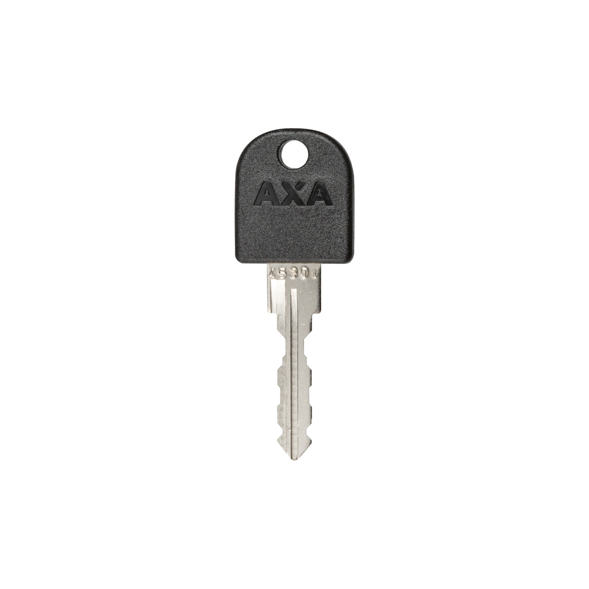 AXA Solid Ringslot - vysoce kvalitní rámový slot, extra široký otevření, umělecké 2 hvězdy, černé - 58 mm