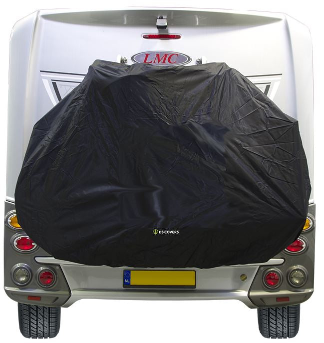 DS Covers Bicycle carrier Cover Star with Dangerborde holder Black