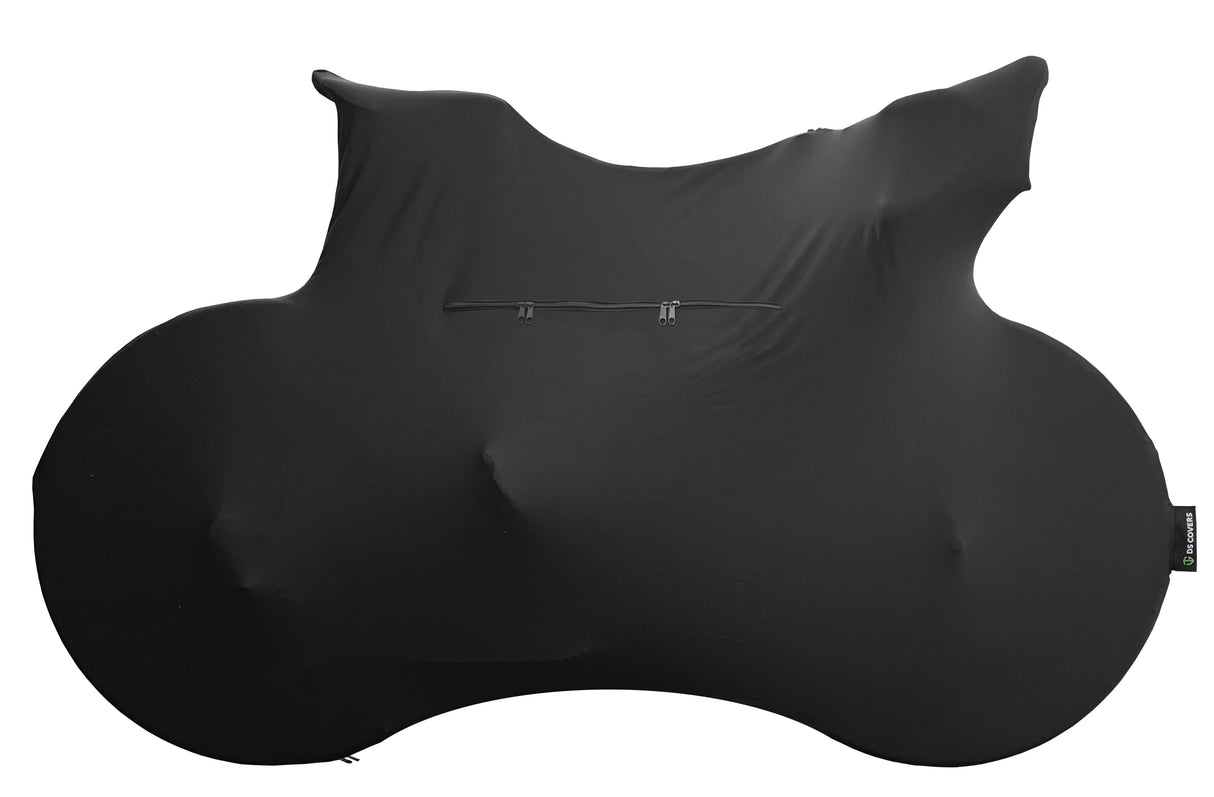 Ds covers Bicycle sock FULL suitable for the bicycle carrier black