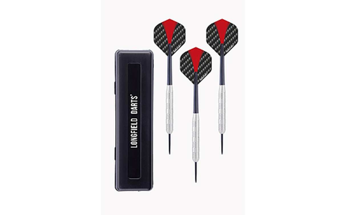 Engelhart longfield darts nickel silver darts 23 grams with case